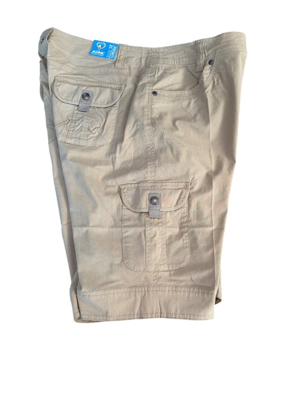 NWT Kuhl Splash 11” Inseam Cargo Shorts Women’s 10/12 UPF50 MSRP$70 Beige** - Picture 4 of 13